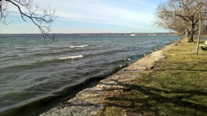 A view of Geneva from Seneca Lake