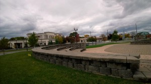 Fountain in Geneva, NY